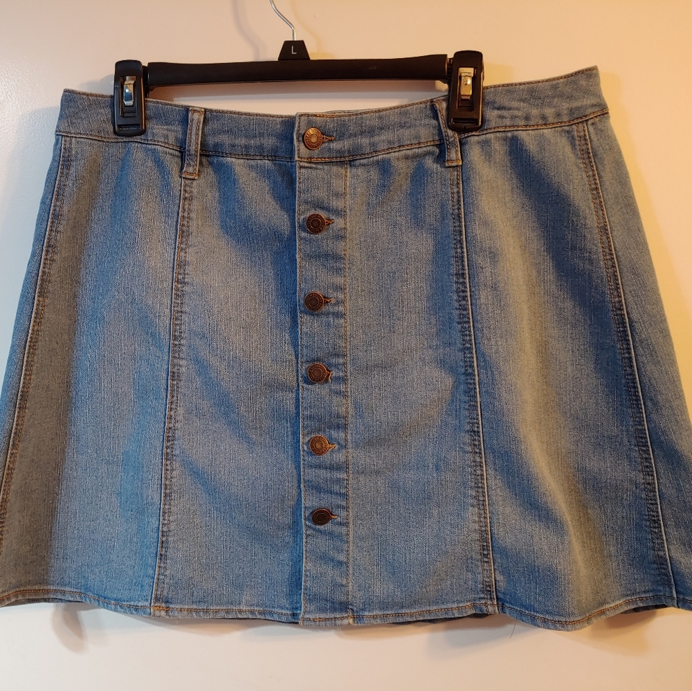 Mossimo Denim Mini Skirt